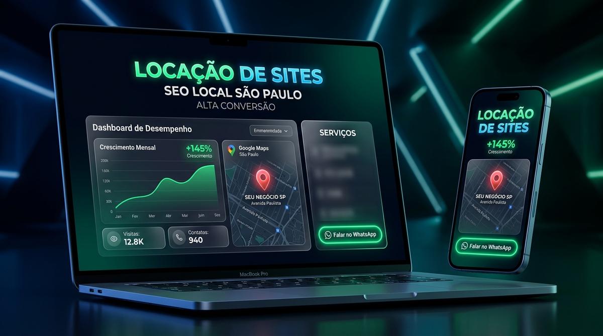 Locação de Sites Profissionais e Landing Pages de Alta Conversão - Ascendência Digital